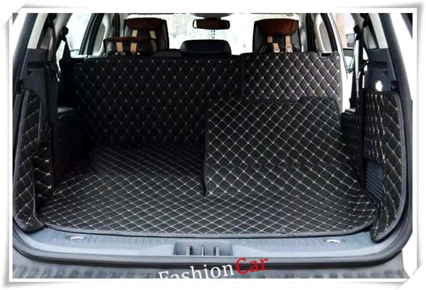 Car Rear Trunk Mat Boot Pads Liners For Ford Everest SUV 4 Door 2015