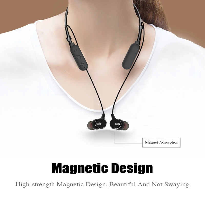 M & J Поддержка TF/SD карты беспроводные наушники спортивные Bluetooth стерео гарнитура 8H