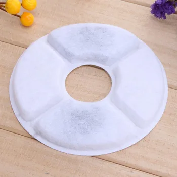 

6 Pcs Activated Carbon Filters Charcoal Filter Replacement for Fountain for Cat Dog Pets Drink Water 14*1.3CM