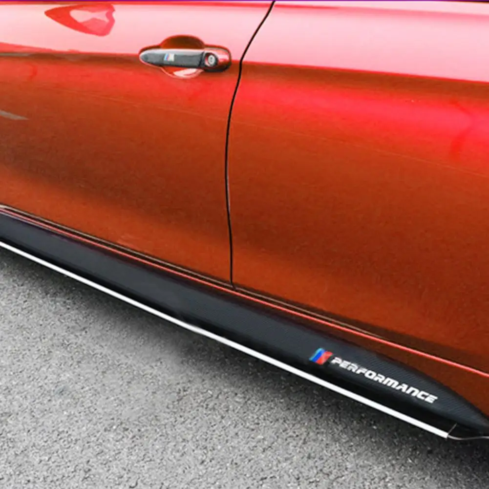 

Creative Performance Side Skirt Sills Stickers For BMW F30 F31 F32 F33 F15 F16 F10 E60 E61 Carbon Fiber Vinyl Decals