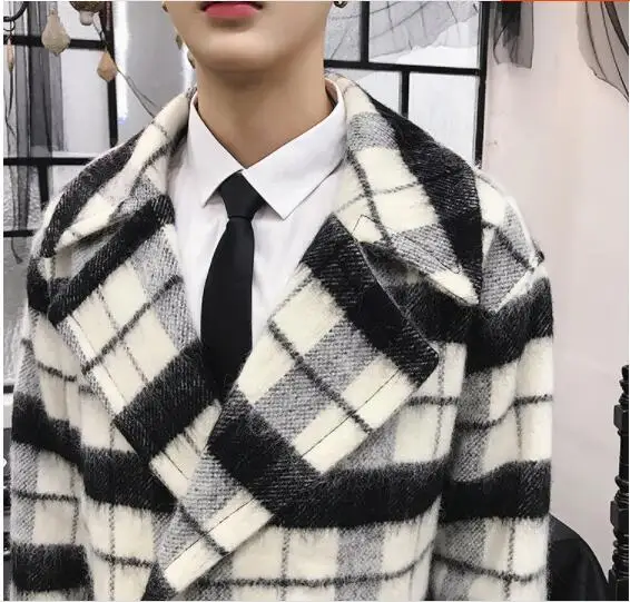 Осенняя Новая мужская ветровка в английском стиле, Корейская версия пальто