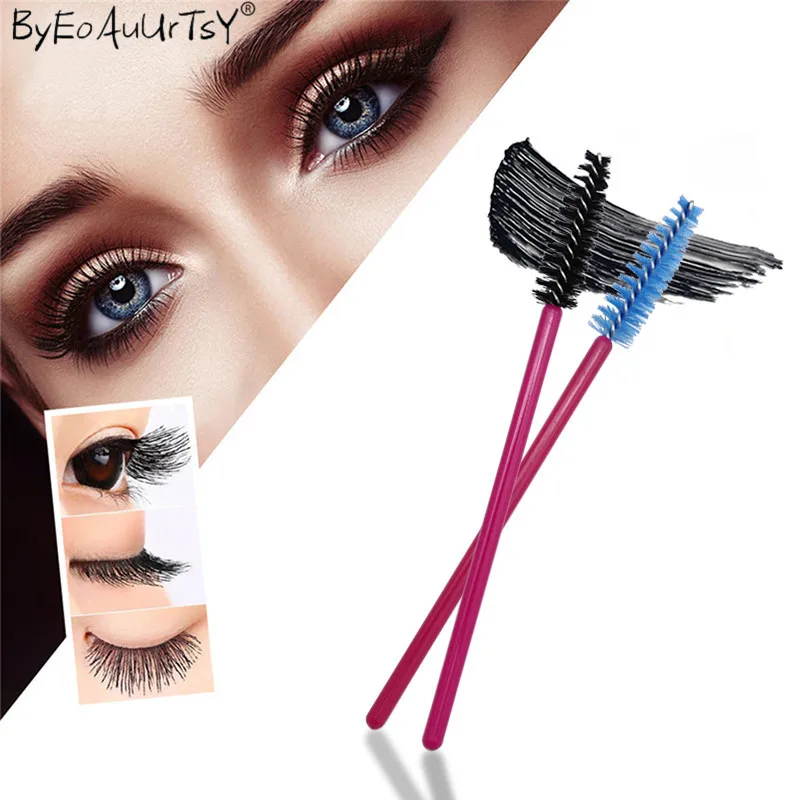 100pcs Multicolor Applicator Spoolers Makeup Brush Tool Cosmetic Eyelash Extension Disposable Mascara Wand Beauty Accessories (10)