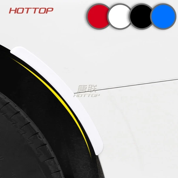 

Rear Wheel Eyebrow Protector/mudguards Sticker Universal Decoration Trims for Toyota Camry 2018 2019 8th