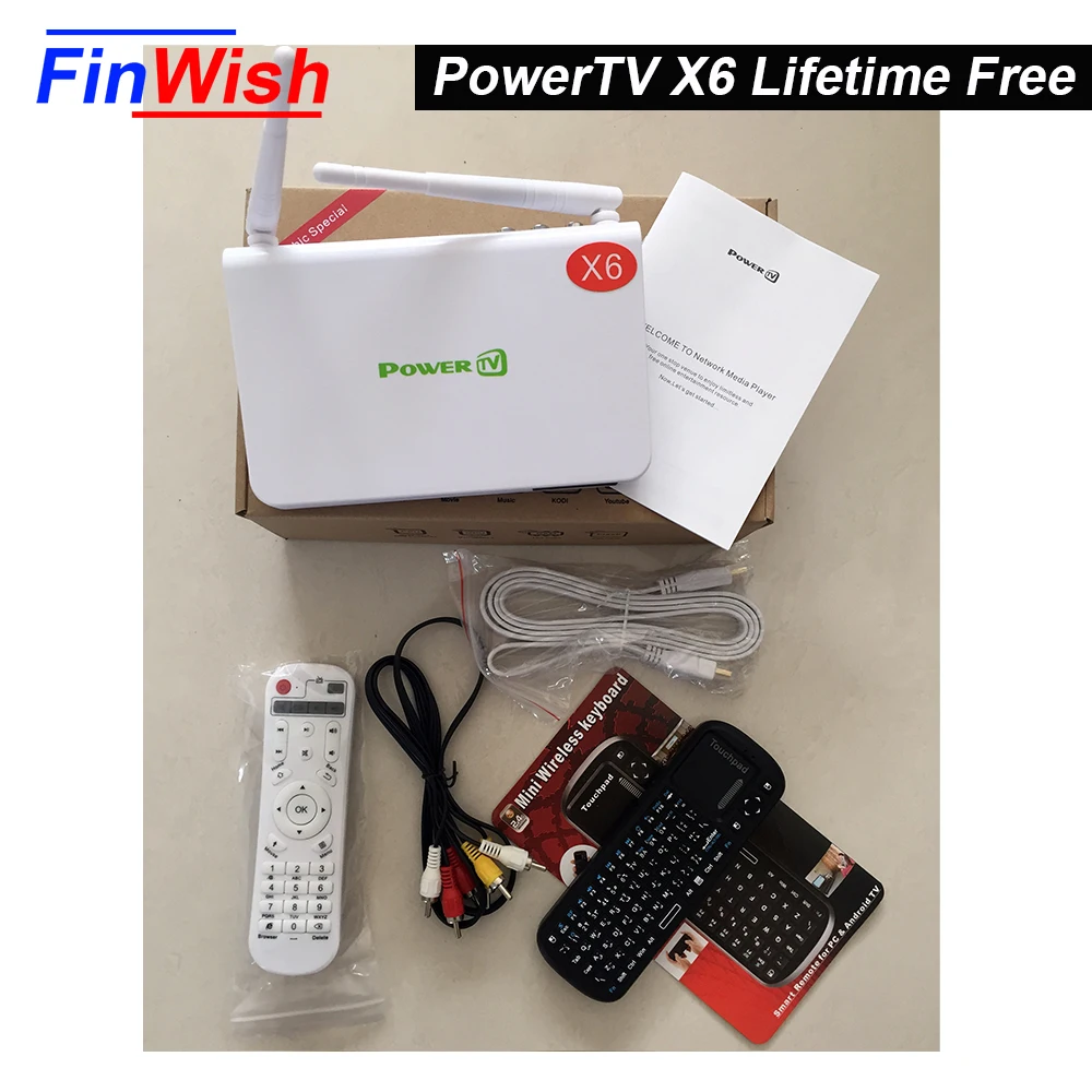 Новый iptv арабские каналы tv box PowerTV X6 пожизненный бесплатный приставки прямые