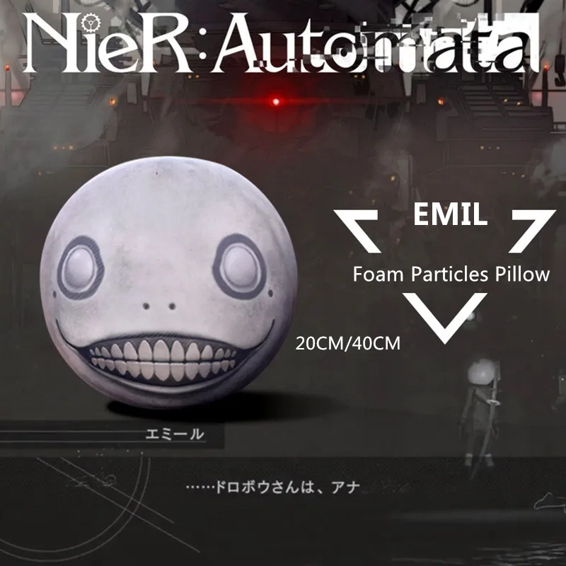 Nier Automata Emil Jouet En Peluche Modele Oreiller Doux En Peluche Nier Emil Figurine D Action Poupee Porte Cles Aliexpress