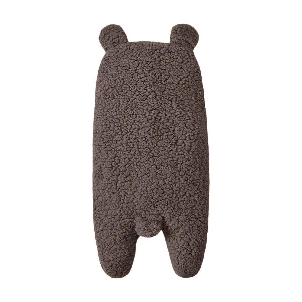 

Bear ears Baby Stroller Sleeping blankets Spring Autumn Newborn Infant cotton Swaddle Wrap Nest Envelopes For Toddler Kid