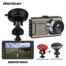 Denicer тире Камера Новатэк 96655 автомобильный Камера Full HD 1080 P DVR 170 градусов Широкий Формат 6 г объектив Автомобиль видео Регистраторы регистраторы