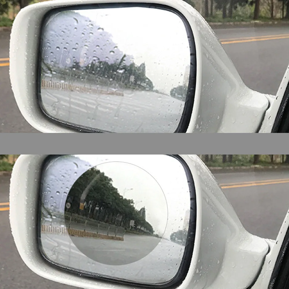 KAKUDER Car Anti Water Mist Film Anti Fog Nano Coating Rainproof Rearview Mirror Window Protective Film Water/Dust proof#30