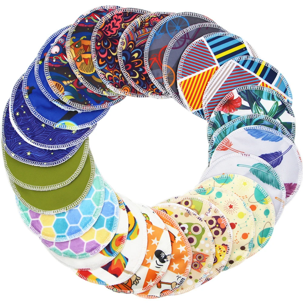 

Bamboo Nursing Pads Pads On the Chest Reusable Breast Pads Breastfeeding Breast Pads On Lactation breast feeding pillow
