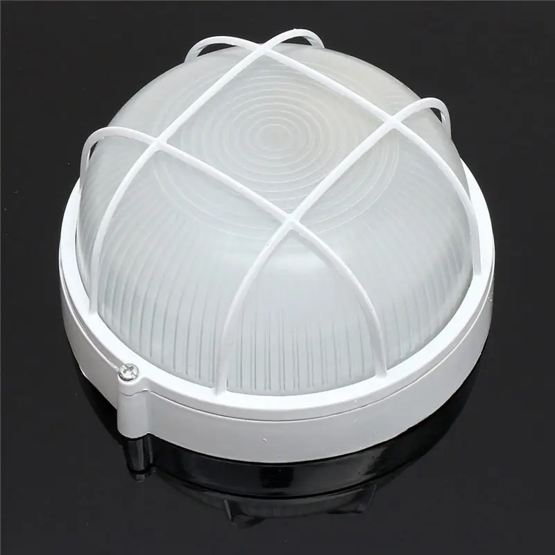 

Smuxi Explosion-proof Vapor-proof Cover Sauna Steam Room Light Lamp Bulb E27 White High Quality Metal Guard Accessory AC220V