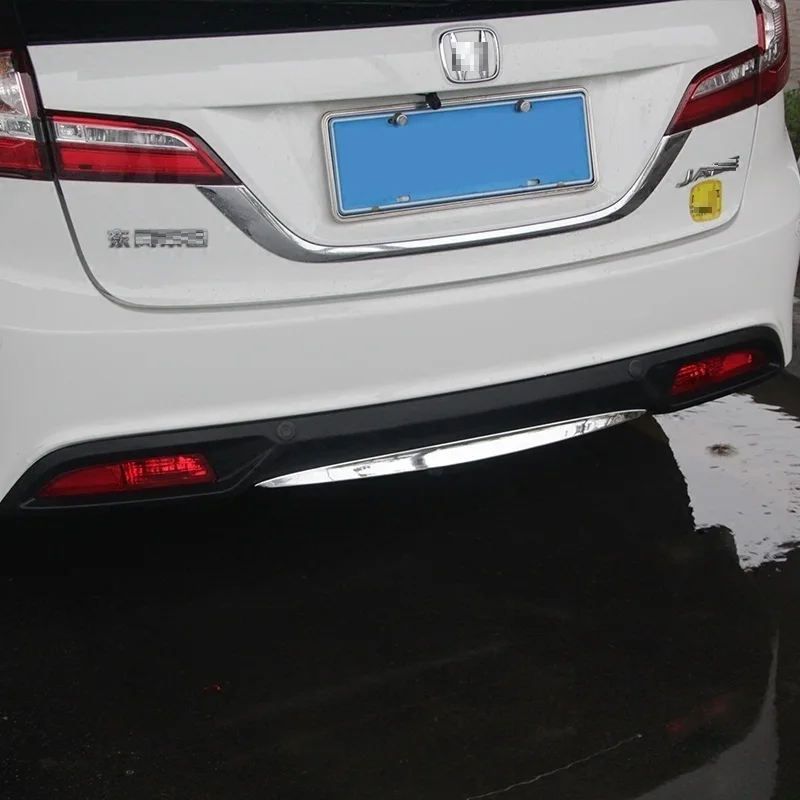 

automobile car covers accessories chromium styling 14-16 REAR TRIM BUMPER crash anti rub exterior modification FOR Honda Jade