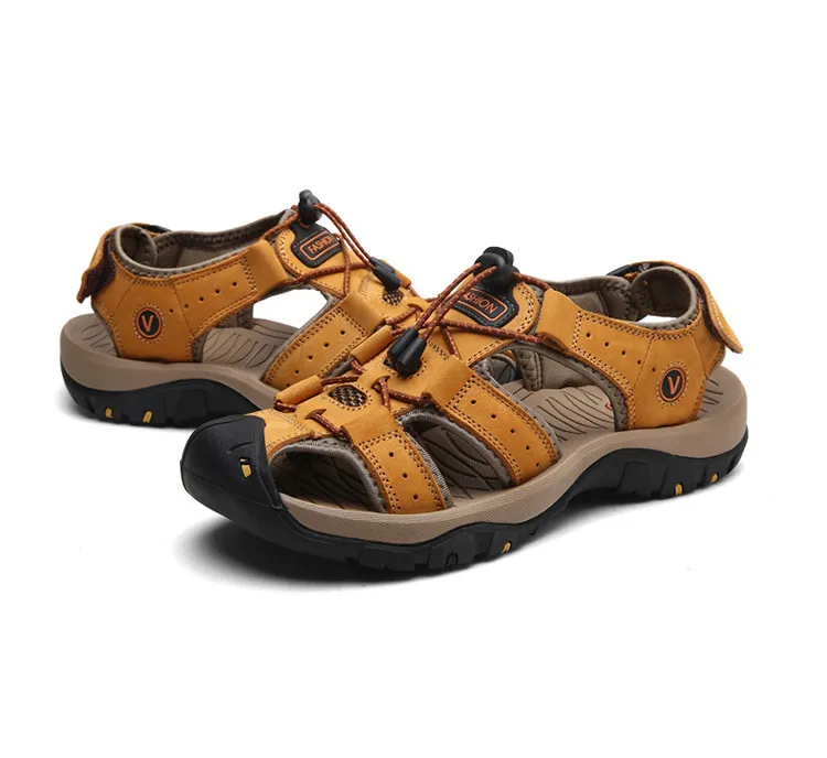 leather sandals mens