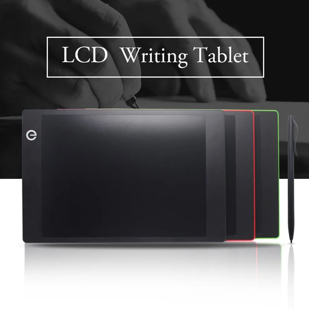9.7 Inch Black Color Electric LCD Screen Writing Pad Digital Drawing