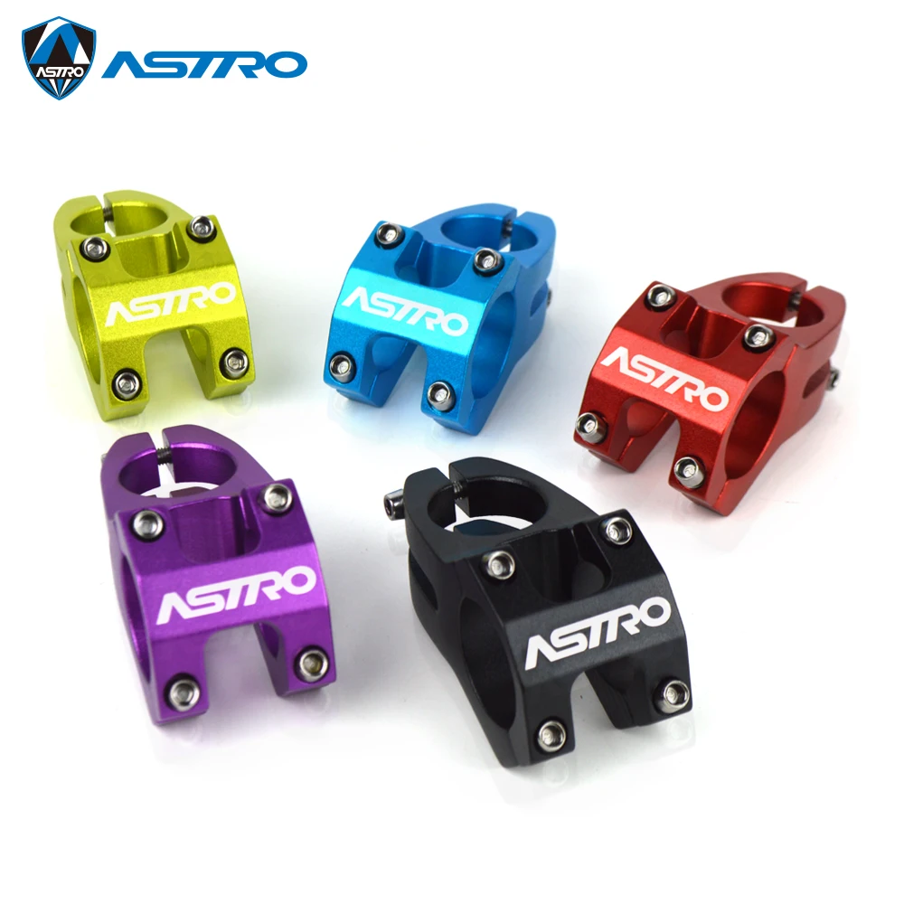

ASTRO Bicycle stem Enduro High-Strength 45mm Lightweight 31.8mm CNC Machined Stem for XC AM MTB Mountain Bike Bicycle