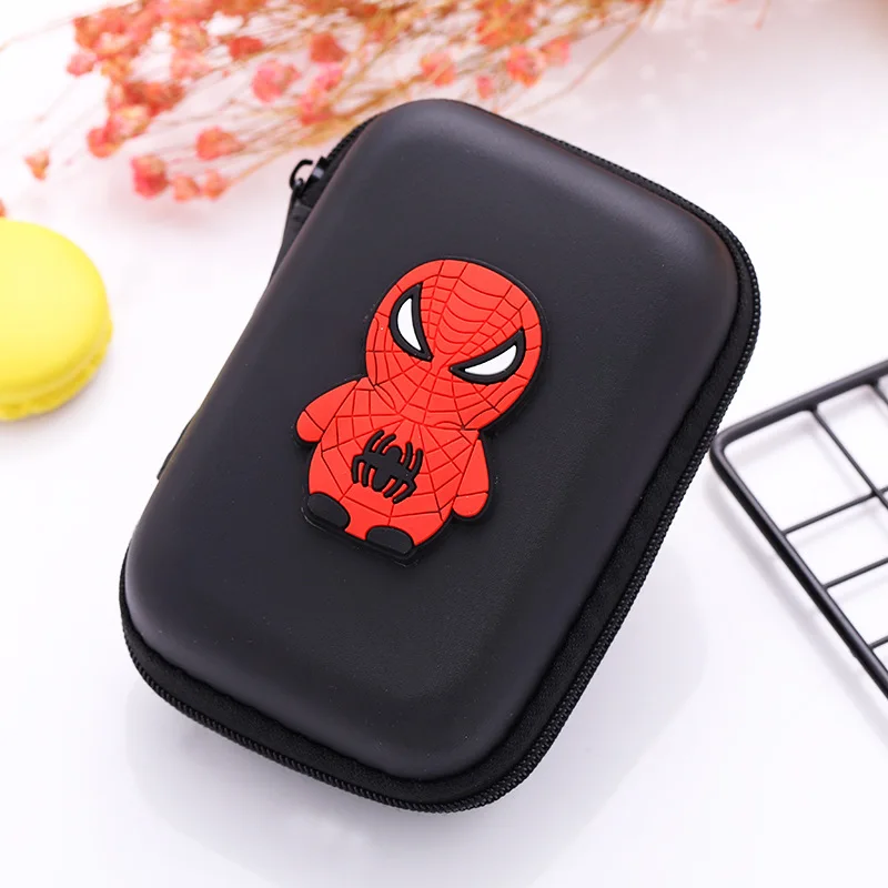 Lovely Spider man Coin Wallet Silicone Coin Purse Dollar Pouch Case