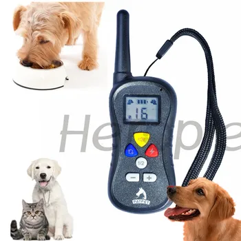 

Heropie Newest Pet dog trainer Rechargeable and Waterproof Dog Training Collar Remote Shock electronic control Collar