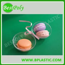 8 см Упаковка для печенья Макарон коробка, коробка для макарун, макарун коробка дисплея