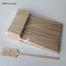 Пользовательские деревянные прямоугольные коктейльные мешалки для свадебного приема