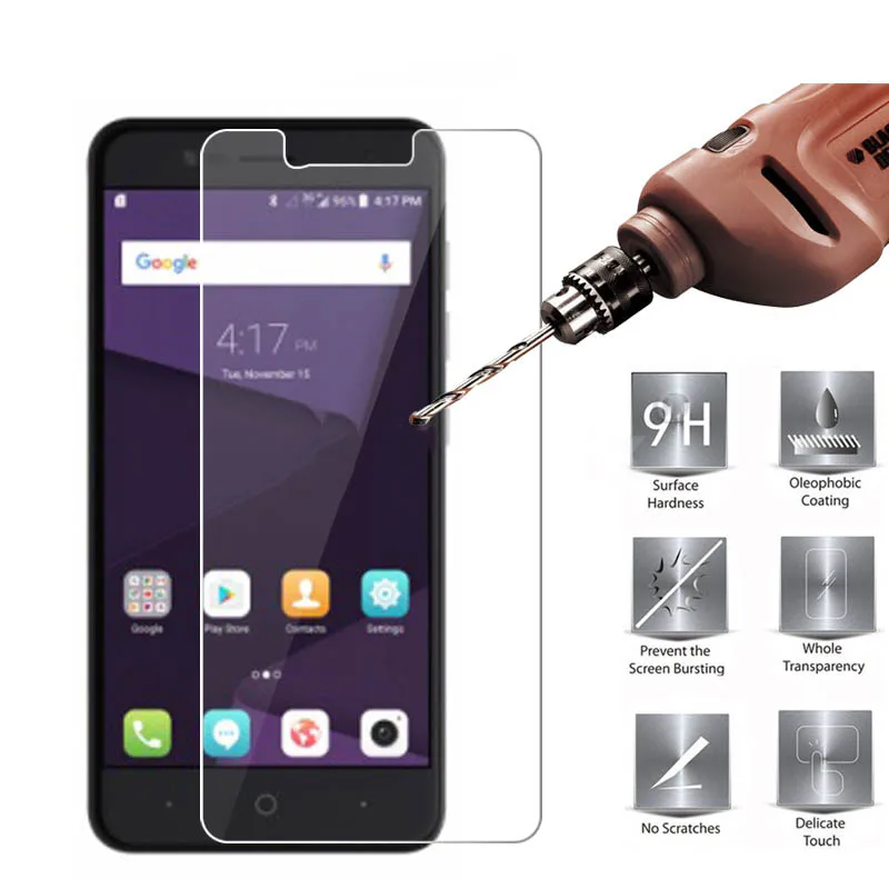 Закаленное стекло для ZTE Blade V8 Lite защита экрана 9H 2.5D Защитная пленка телефона