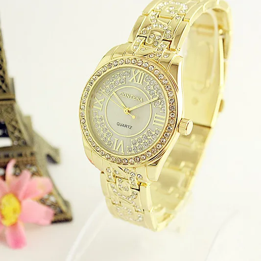 CONTENA fashion casual luxury brand men wristwatches quartz sport watches male diamond clocks