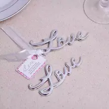 Любовь открывалка для бутылок 100 шт./лот сувенир для свадебной вечеринки подарок для гостей