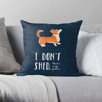 

Corgi Glitter Pillow Covers Cases Pattern Nordic Cover Cushion Pillowcase Square Print