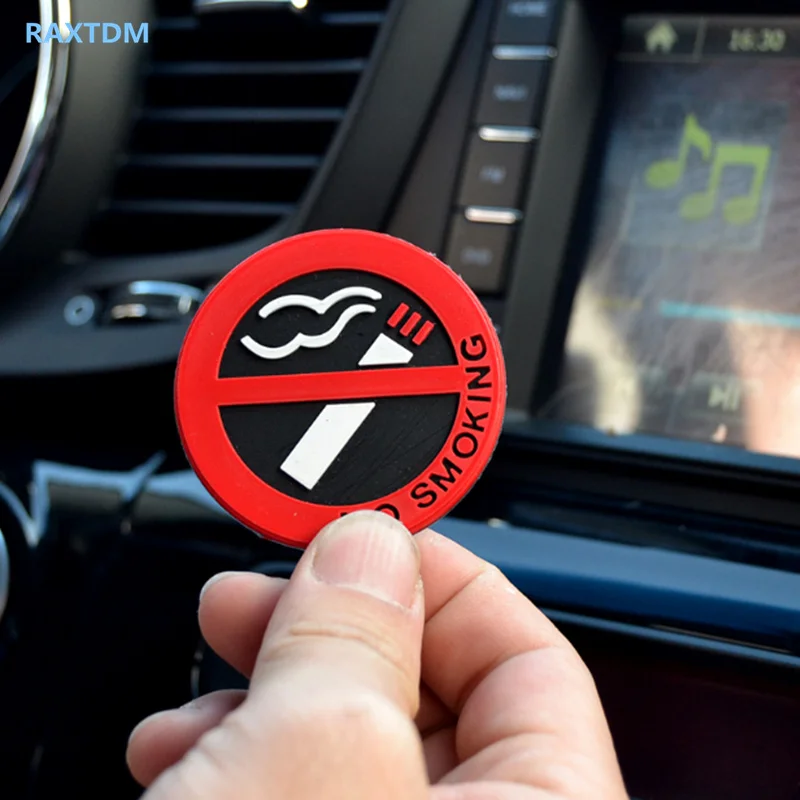 1 шт. авто Стайлинг Логотип No Smoking для Ford Focus Kuga Fiesta Ecosport Mondeo Escape Explorer край Mustang Fusion