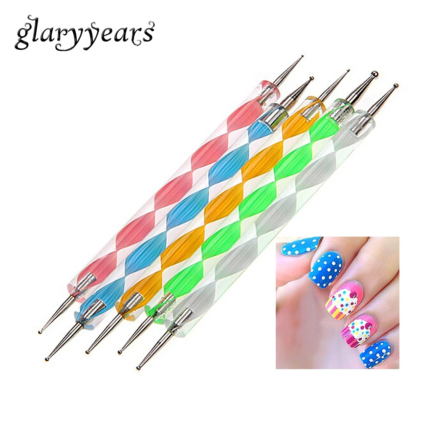 14 Pieces Dotting Tools Painting Brushes Set Nail Art Dotting Tool For Rock Painting Embossing Art