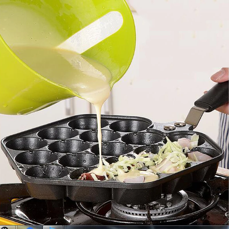 Новое поступление форма для выпечки в виде осьминога Takoyaki 18 отверстий|Кольца яиц
