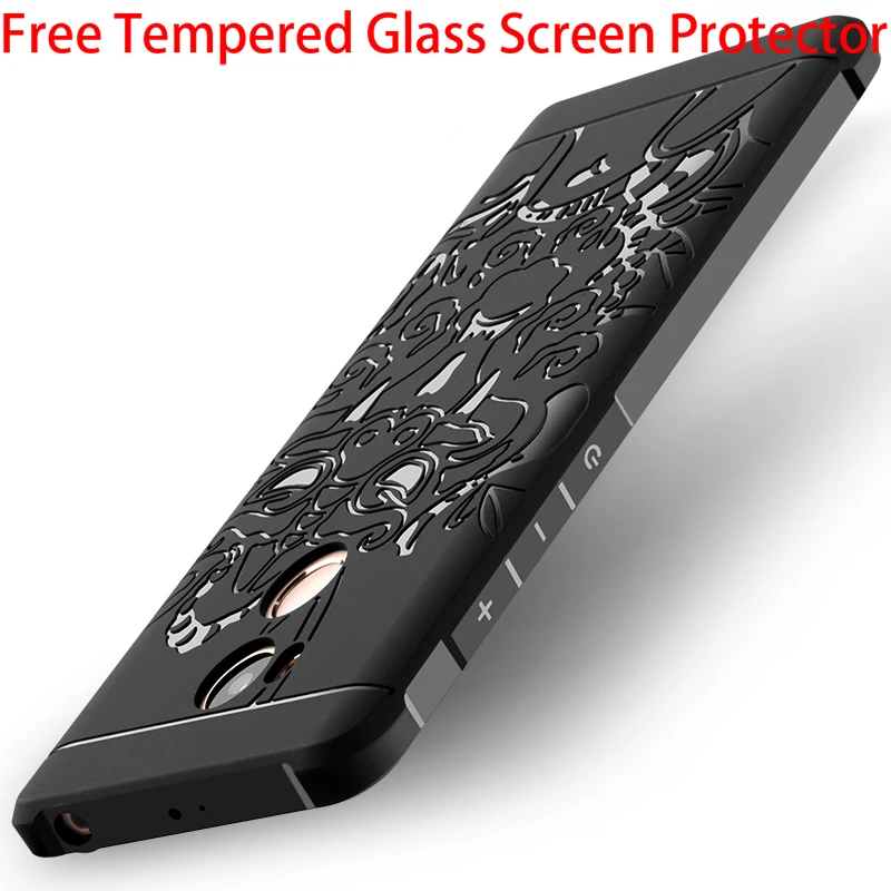 Luxury Brand Silicone TPU Case for Xiaomi Redmi 4 Dragon Pattern Design Flexible Soft Candy Back Cover Phone Cases |