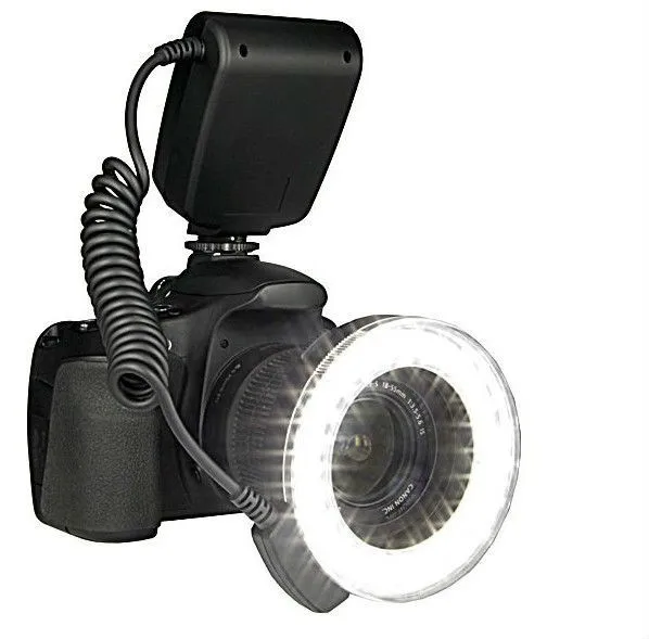 RF 550D Macro 48 pieces LED Ring Flash Light for Canon Nikon Pentax