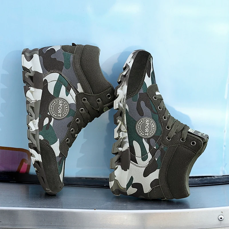 Plus Größe 35-42 Mode Frauen Camouflage Sneakers Hide Heel Canvas Freizeitschuhe Frau Plattform Sneaker Frauen Keilschuhe XZ122 (8)