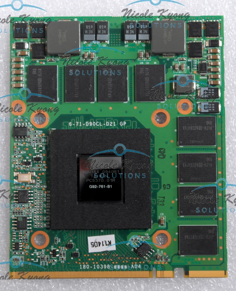 clevo GTX280M top