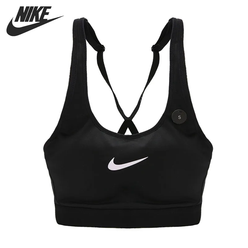 Оригинальный Новое поступление 2018 Nike Classic Strappy Bra Для женщин Спортивные Майки