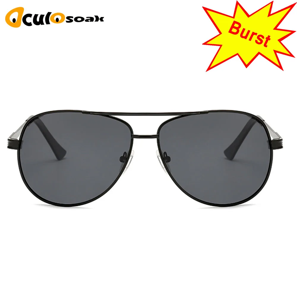 Brand Designer HD Aviation Sunglasses Men Polarized Mirror Pilot Sun glasses for Man Women Driving Goggles Glasses Gafas oculos