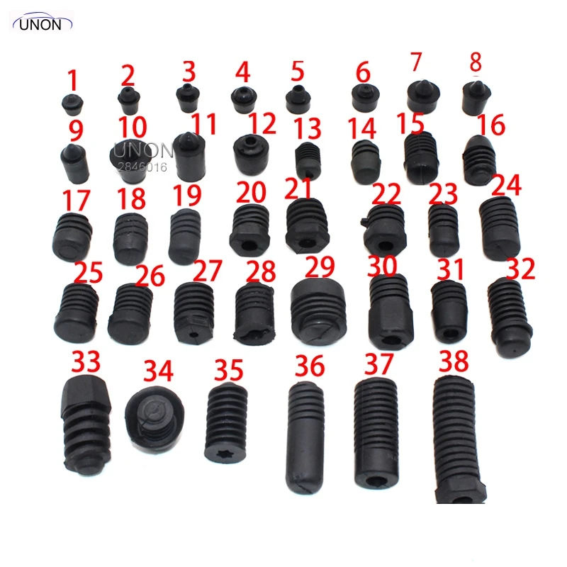 

10pcs Car Door Cushion Shockproof Rubber Buffering Stopper New For 2011 VW SHARAN GOLF POLO SCIROCCO 1K8837529 1K8 837 529