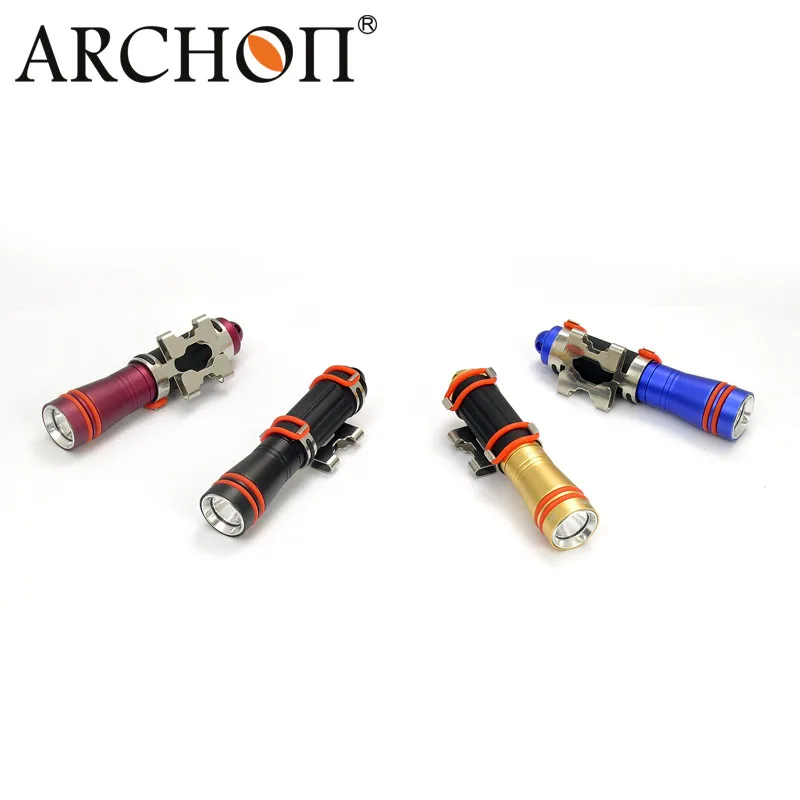 100% оригинал 2015 ARCHON D1A W1A Светодиодная лампа для дайвинга подводная точечная 75