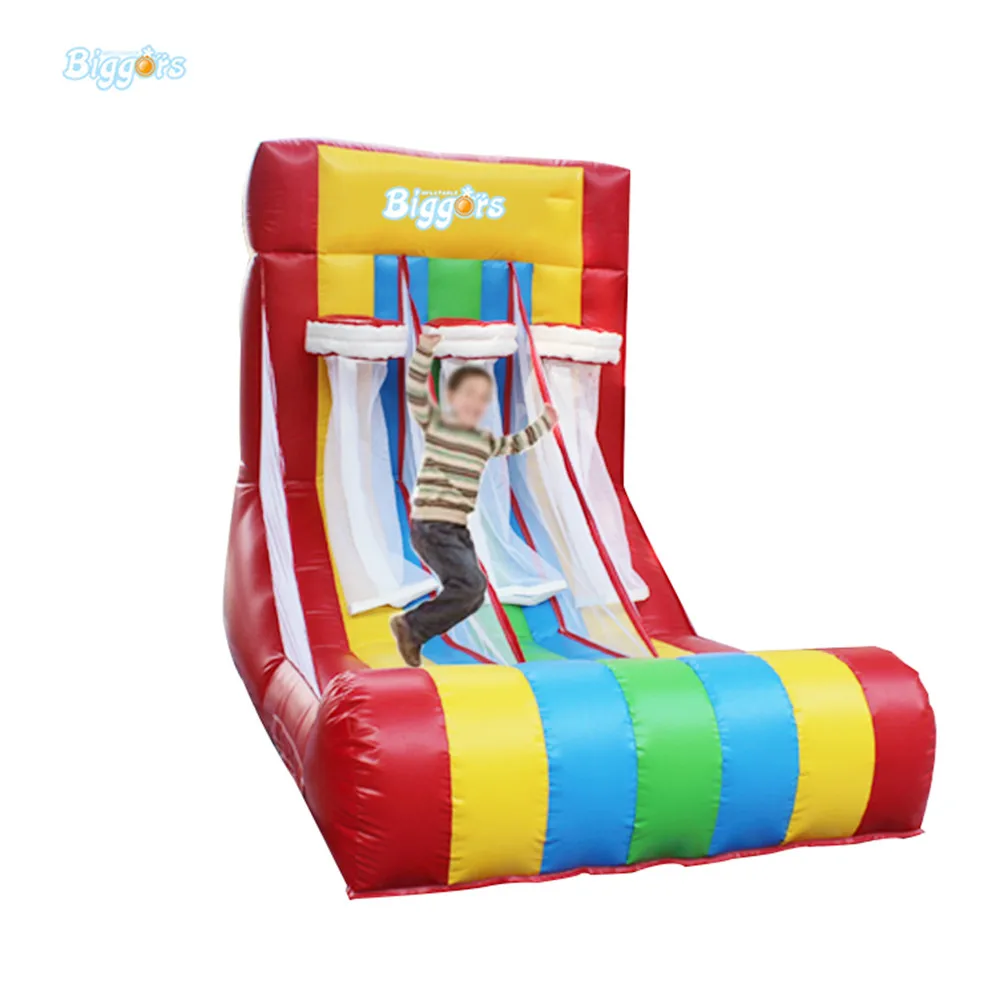 Outdoor Carnival Game Inflatable Bouncer With Basketball Hoop