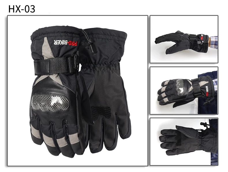 Водонепроницаемые Перчатки для мотоциклистов, теплые зимние перчатки для велоспорта, Перчатки для мотоциклистов