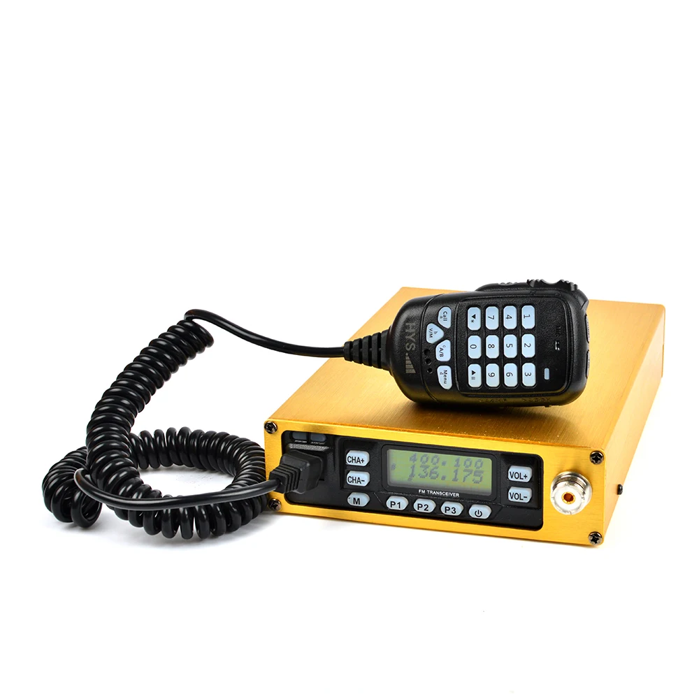 Long Distance 25W Dual Band VHF 136 174/UHF 400 470MHz Car Mobile Transceiver Two Way Radio with