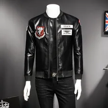 В году мужской хан издание культивировать мораль кожаная куртка для мужчин 3019,18001, P140 qiantang поддельные формы