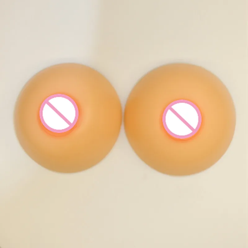

Round Shape 300G-800/Pair Realistic Artificial Silicone Breast Form False Boob Enhancer Sexy Bust Tit Chest For Crossdresser