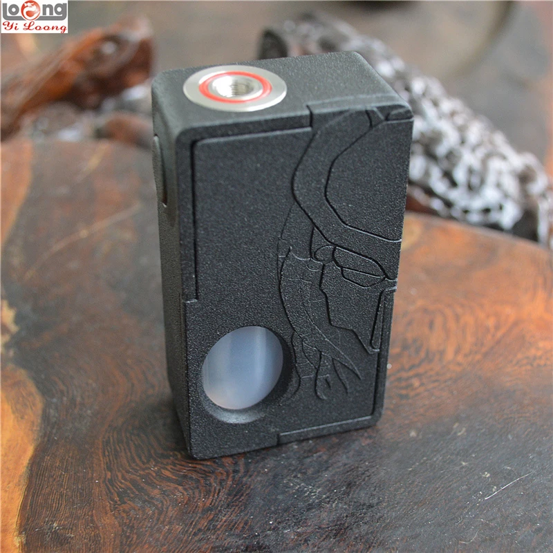 Original Yiloong Predator 3D printed squonk box mod 18650 26650 Battery Squonker BF Box Mod 10ml Buttom Feeding RDA vape vapor