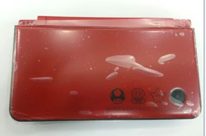 Сделано в Китае красный полный корпус оболочки чехол для DS i XL/DS i LL для dsixl(Mari limited edition