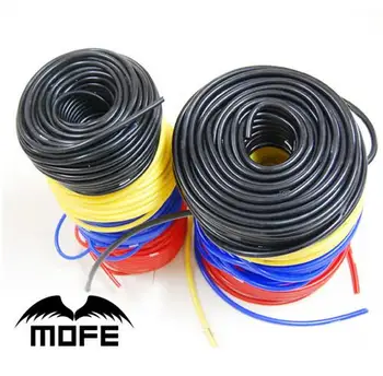 

50Meter 3mm Mofe Car Auto Vacuum Silicone Hose Pipe Tube Blue Red Yellow Black