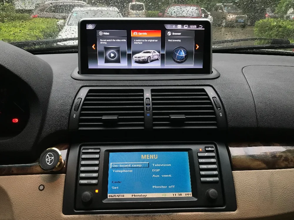 10,2" Android9.0 автомобильный Dvd Gps для BMW X5 E53(1999-2006) автомобильный ПК-монитор стерео видео аудио головное устройство медиа радио Gps навигатор