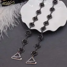 Новая простая металлическая Роза наплечный ремень Регулируемый невидимые бретели бюстгальтера a воротник нижнее белье бюстгальтер ремень