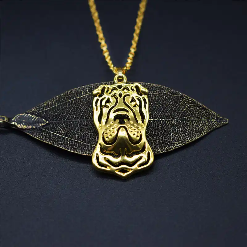 shar pei necklace