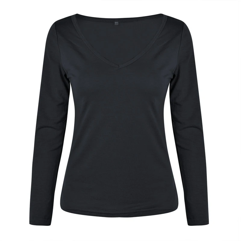 2018-New-Women-T-Shirt-Fashion-Women-Long-Sleeve-Shirt-V-Neck-Solid-Casual-Shirts-Plus(6)
