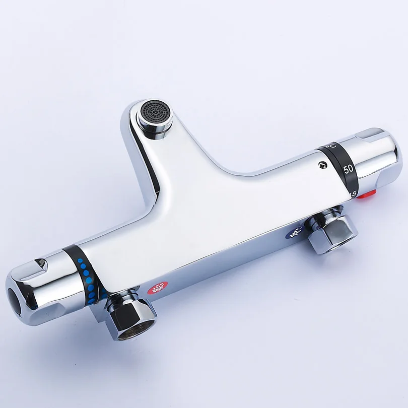 Temperature Control Thermostatic Spool Shower Valve Faucet Mixer Tap